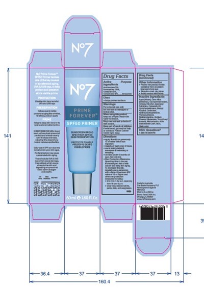 Package Label Principal Display Panel (Prime Forever Spf 50 Primer Carton)